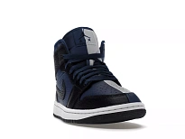 Фото № 3 с приближением к товару «‎Jordan 1 Mid Split French Blue »