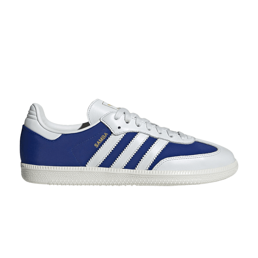 Фото № 1 с приближением к товару «‎adidas Samba OG Crystal White Royal Blue»