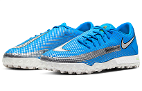 Фото № 4 с приближением к товару «‎Nike React Phantom GT Pro TF BlueSilver»