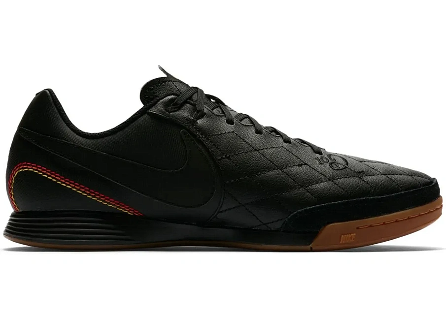 Фото № 1 с приближением к товару «‎Nike Tiempo Ligera IV 10r IC Ronaldinho Black Gum»