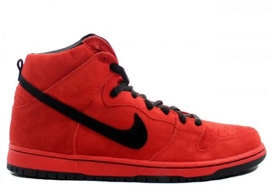 Фото № 1 с приближением к товару «‎Nike SB Dunk High Red Devil»