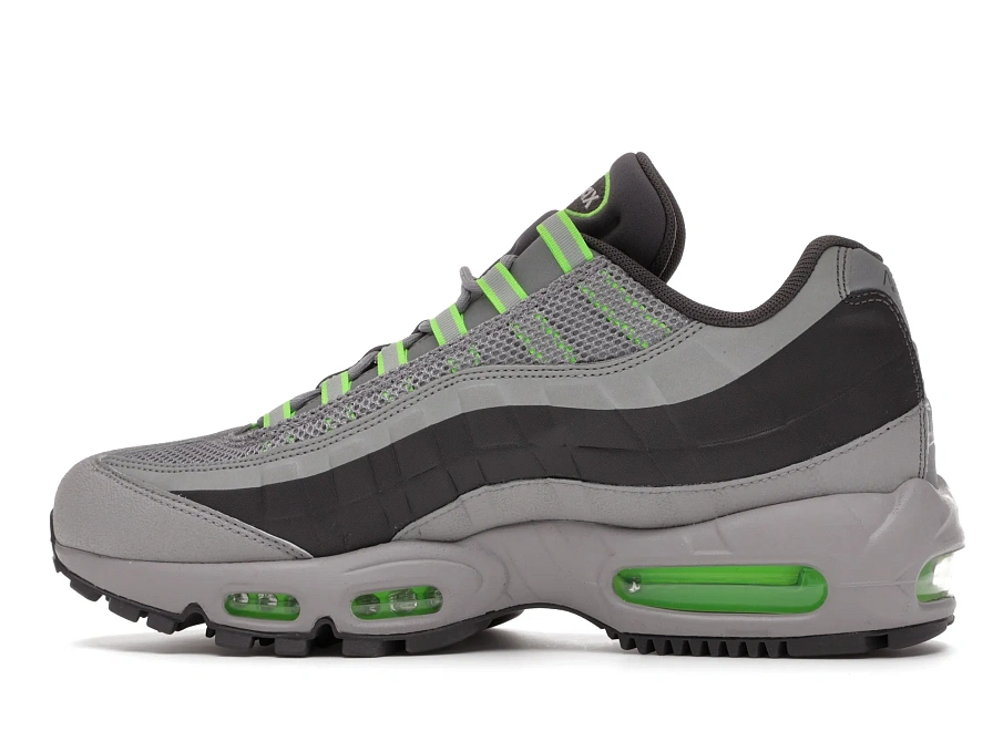 Фото № 5 с приближением к товару «‎Nike Air Max 95 Utility Thunder Grey Electric Green»