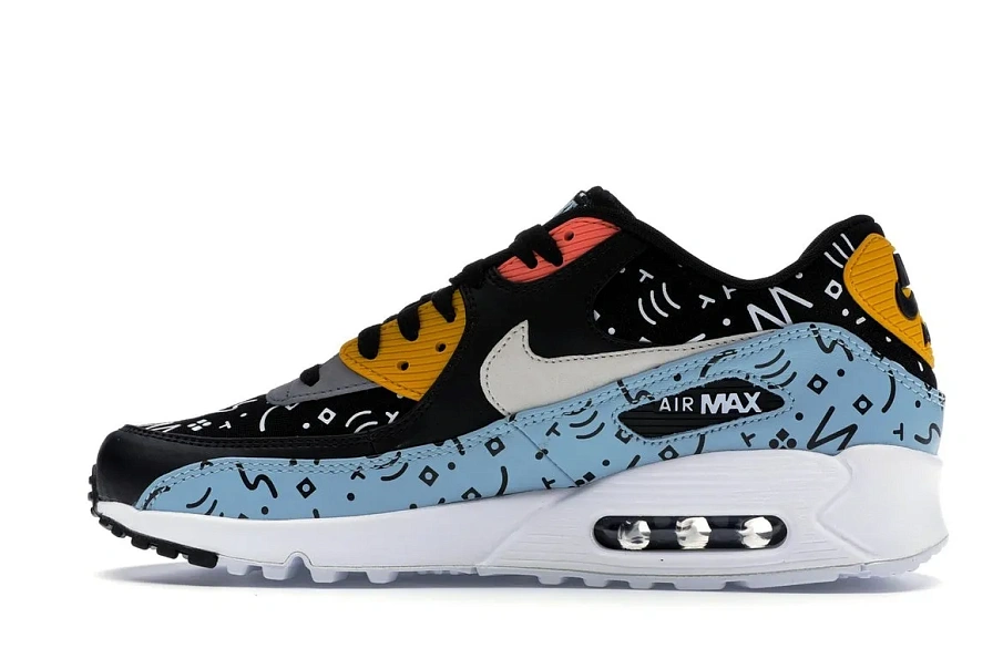 Фото № 5 с приближением к товару «‎Nike Air Max 90 Random Scribbles»