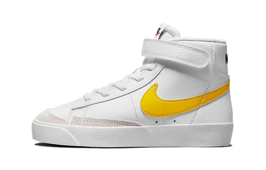 Фото № 1 с приближением к товару «‎(BP) Nike Blazer Mid '77 Sneakers WhiteYellow»