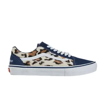 Supreme x Vans Skate Old Skool Leopard Pack - Navy - 1