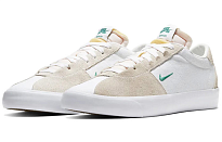 Фото № 3 с приближением к товару «‎ Nike SB Bruin Low Skate shoes WhiteVivid OrangeGum Light BrownNeptune Green»