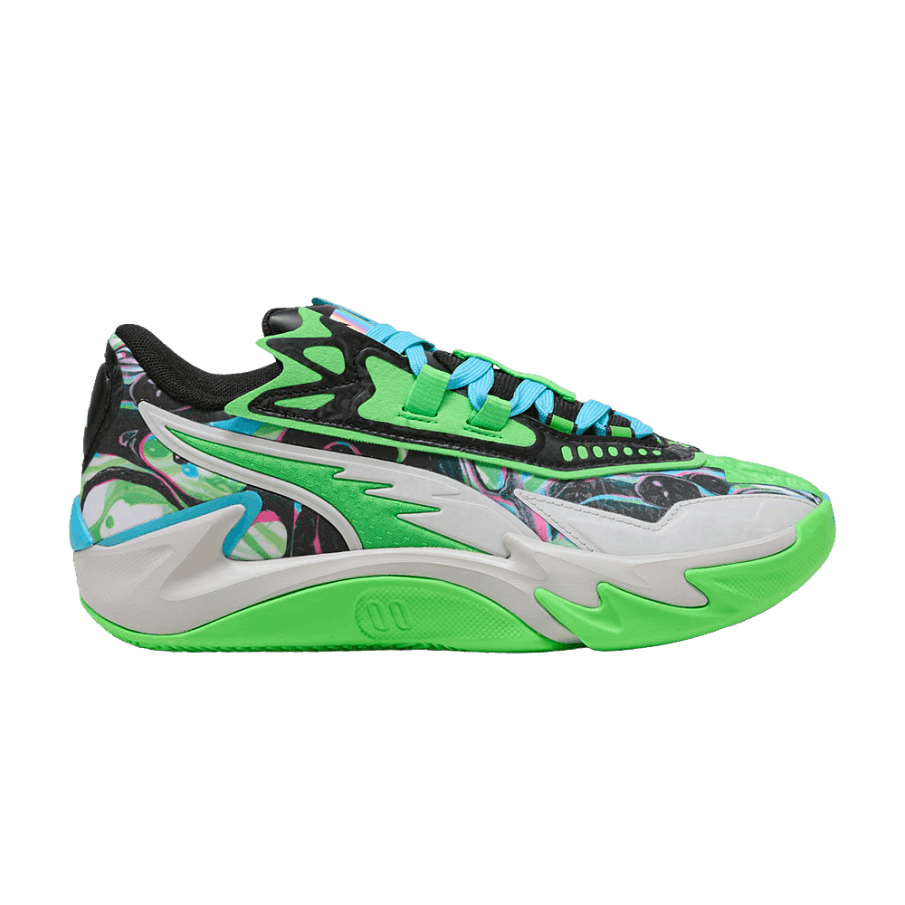 Фото № 1 с приближением к товару «‎NBA 2K x Puma Scoot Zeros 2 Big Kid Mismatched (311362-01)»
