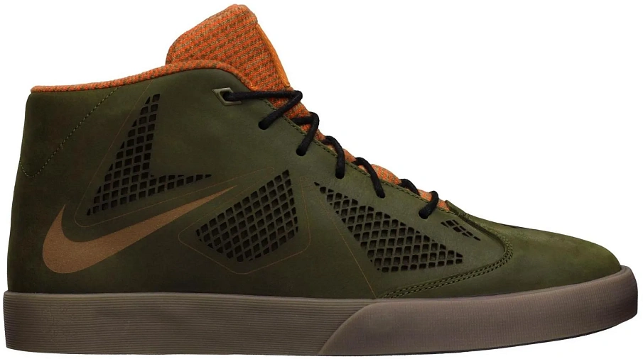 Фото № 1 с приближением к товару «‎Nike LeBron X NSW Dark Olive»