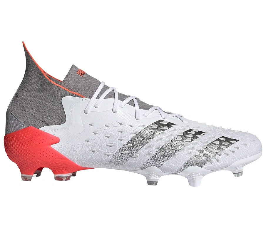 Фото № 1 с приближением к товару «‎adidas Predator Freak 1 FG Demonskin White Solar Red»