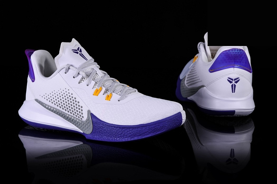 Фото № 5 с приближением к товару «‎Nike Kobe Mamba Fury Lakers Home »