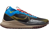 Фото № 1 с приближением к товару «‎Nike React Pegasus Trail 4 Gore-Tex Black Vivid Sulfur Blue»