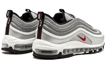  Nike Air Max 97 Running shoes Metallic SilverVarsity RedWhiteBlack - 4
