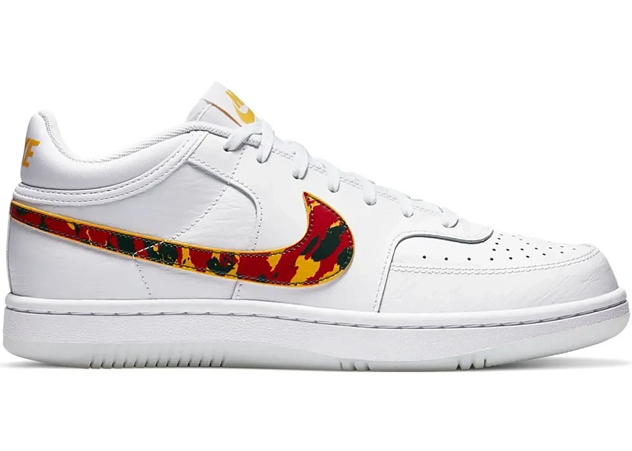 Фото № 1 с приближением к товару «‎Nike Sky Force 3/4 White Red Camo Swoosh»