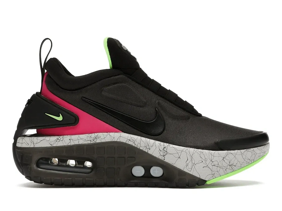 Фото № 1 с приближением к товару «‎Nike Adapt Auto Max Black Laser Fuchsia Electro Green (EU Charger)»