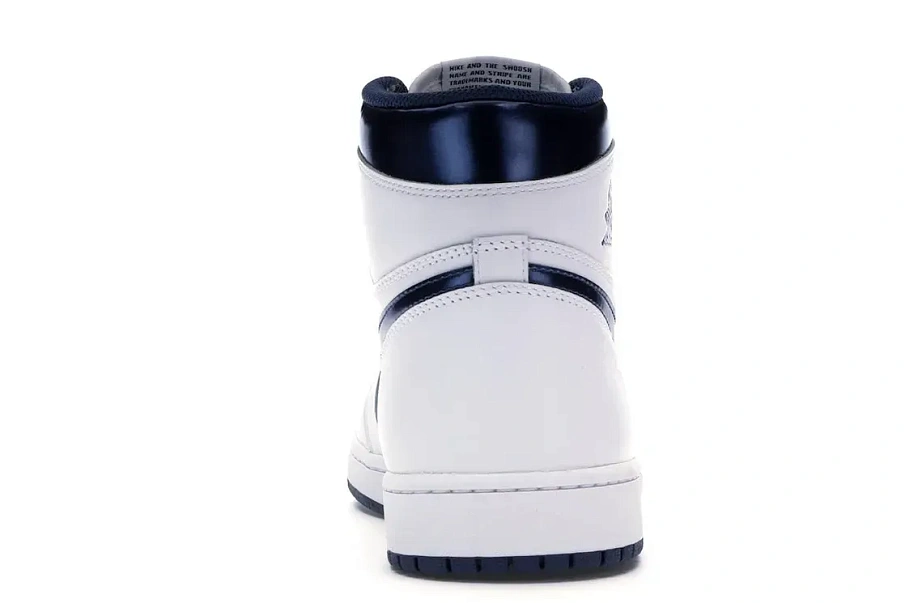 Фото № 4 с приближением к товару «‎Jordan 1 Retro Metallic Navy (2016)»