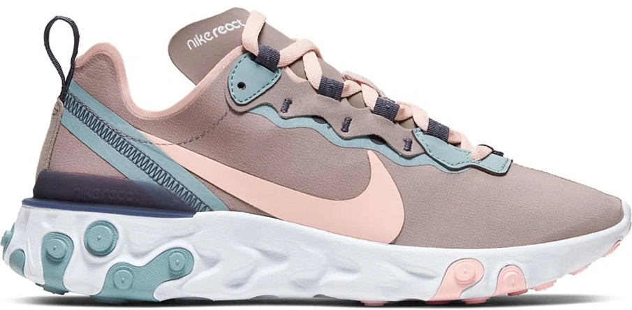 Фото № 1 с приближением к товару «‎Nike React Element 55 Pumice Sanded Purple »