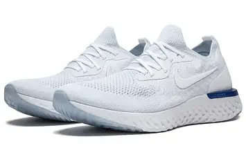 Nike Epic React Flyknit White Racer Blue - 3