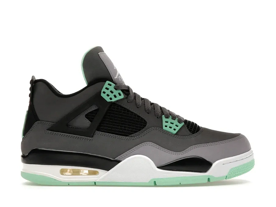 Фото № 1 с приближением к товару «‎Jordan 4 Retro Green Glow»