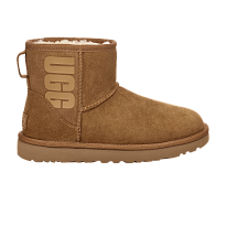 Фото № 1 с приближением к товару «‎UGG Women's Classic Mini Rubber Logo - Chestnut»