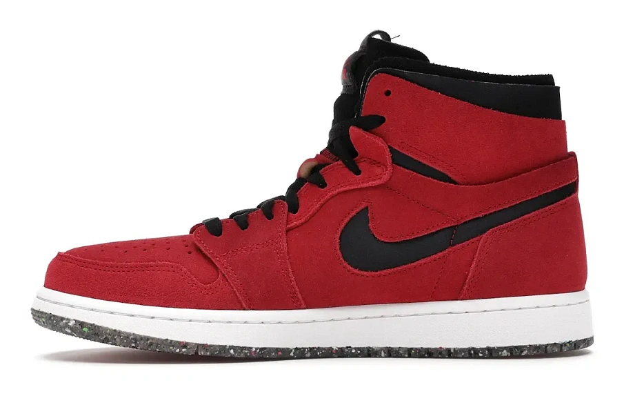 Фото № 3 с приближением к товару «‎Jordan 1 High Zoom Air CMFT Red Suede»