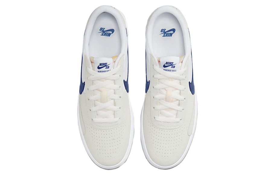 Фото № 4 с приближением к товару «‎Nike SB Heritage Vulc Low-Top Sneakers IvoryBlue»