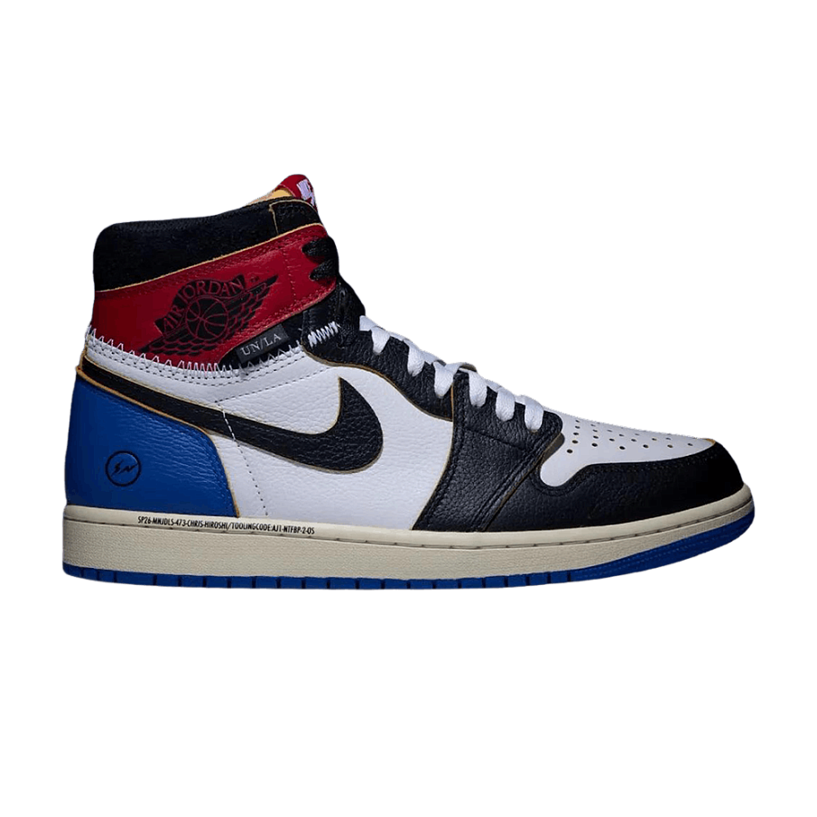 Фото № 1 с приближением к товару «‎Fragment Design x Union LA x Air Jordan 1 Retro High OG Varsity Red»