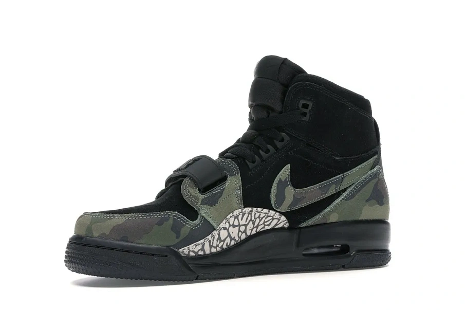 Фото № 3 с приближением к товару «‎Jordan Legacy 312 Black Camo Green »