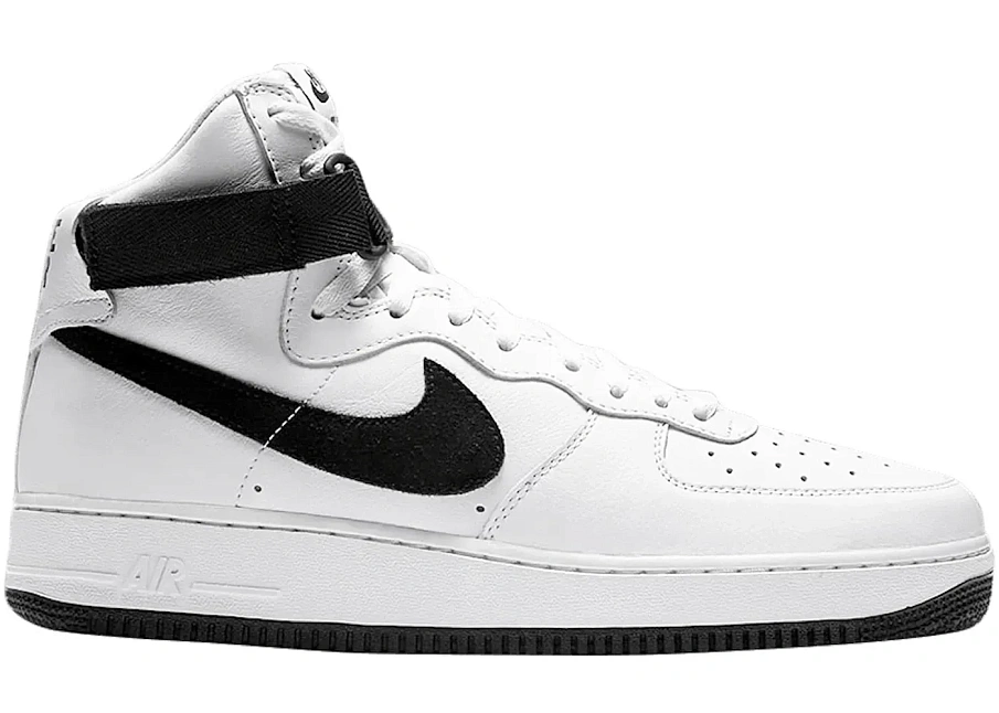 Фото № 1 с приближением к товару «‎Nike Air Force 1 High Retro Summit White Black»