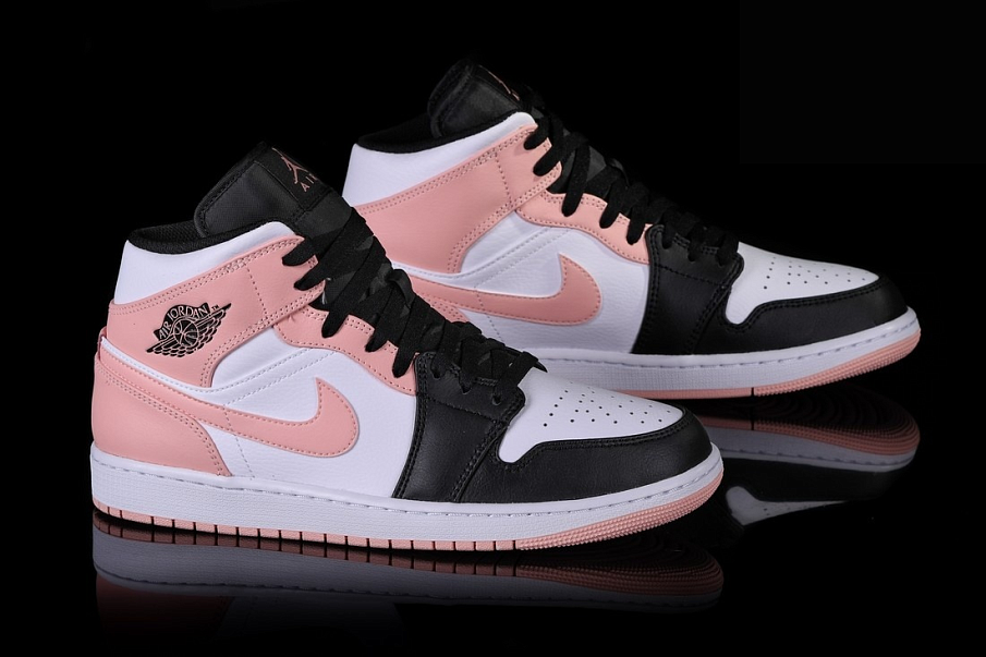 Nike air jordan 1 mid crimson tint best sale