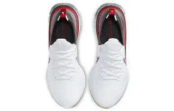 Nike React Infinity Run Flyknit 'White University Red' - 6