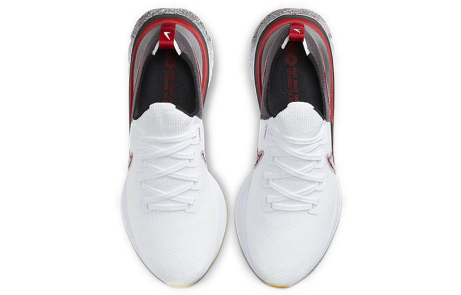 Фото № 4 с приближением к товару «‎Nike React Infinity Run Flyknit 'White University Red'»