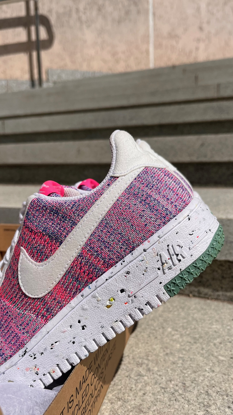 Фото № 4 с приближением к товару «‎Nike AF 1 Crater Flyknit»