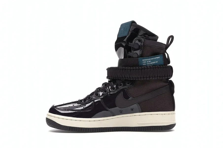 Фото № 3 с приближением к товару «‎Nike SF Air Force 1 High Ruby Rose Force Is Female Port Wine »