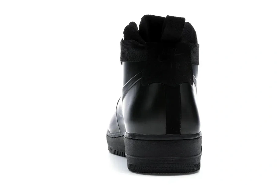 Фото № 4 с приближением к товару «‎Nike Air Force 1 Foamposite Cup Triple Black»