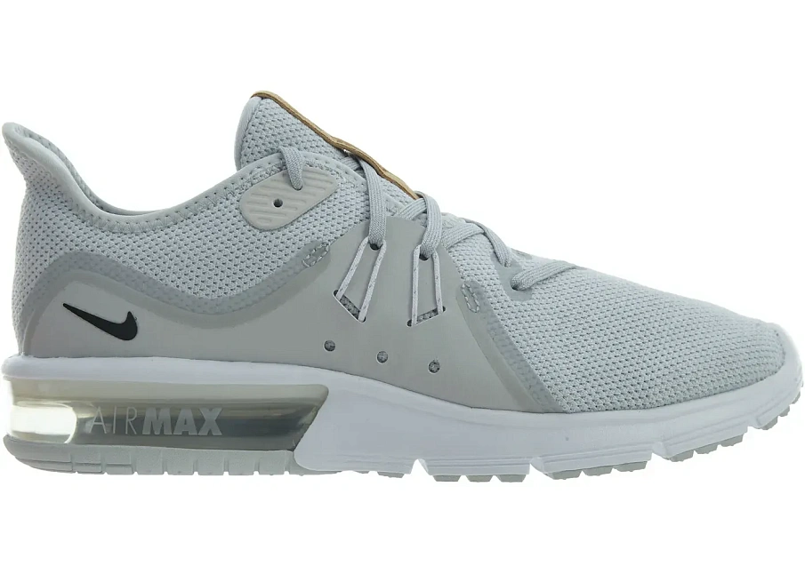 Фото № 1 с приближением к товару «‎Nike Air Max Sequent 3 Pure Platinum Black-White»