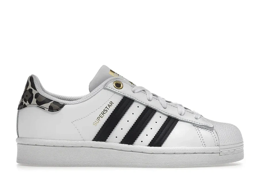 Фото № 1 с приближением к товару «‎adidas Superstar White Leopard »