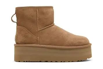UGG Women's Classic Mini Platform Boot Chestnut - 2