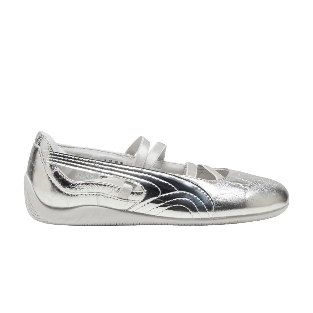 Puma Women's Speedcat Ballet Luster Silver Feather Gray - 1