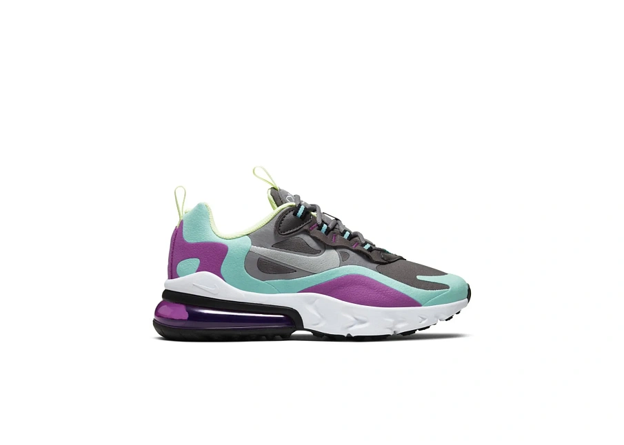 Фото № 1 с приближением к товару «‎Nike Air Max 270 React Gunsmoke Aurora »