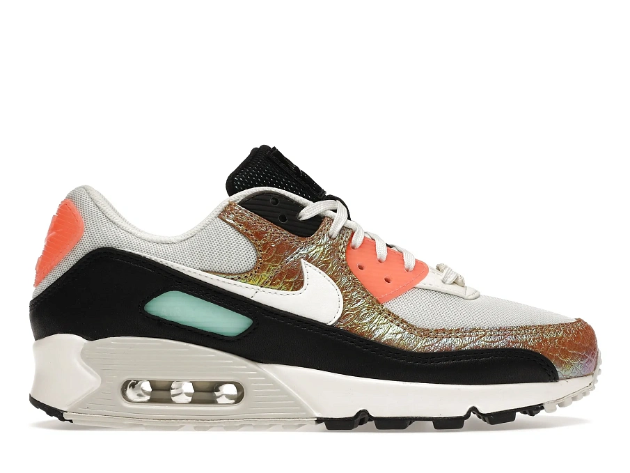 Фото № 1 с приближением к товару «‎Nike Air Max 90 Gold Reptile »