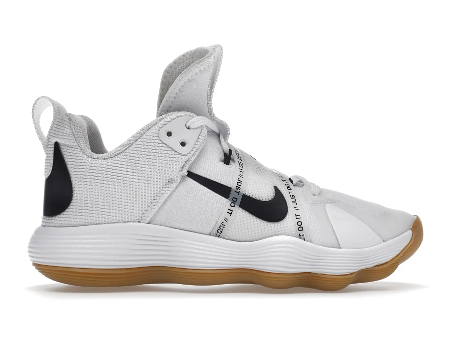 Фото № 1 с приближением к товару «‎Nike React Hyperset White Black Gum »