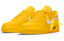 Фото № 3 с приближением к товару «‎Nike Off-White x Air Force 1 Low 'University Gold'»