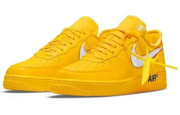 Nike Off-White x Air Force 1 Low 'University Gold' - 4