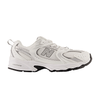 Фото № 1 с приближением к товару «‎New Balance 530 Little Kid White Silver»