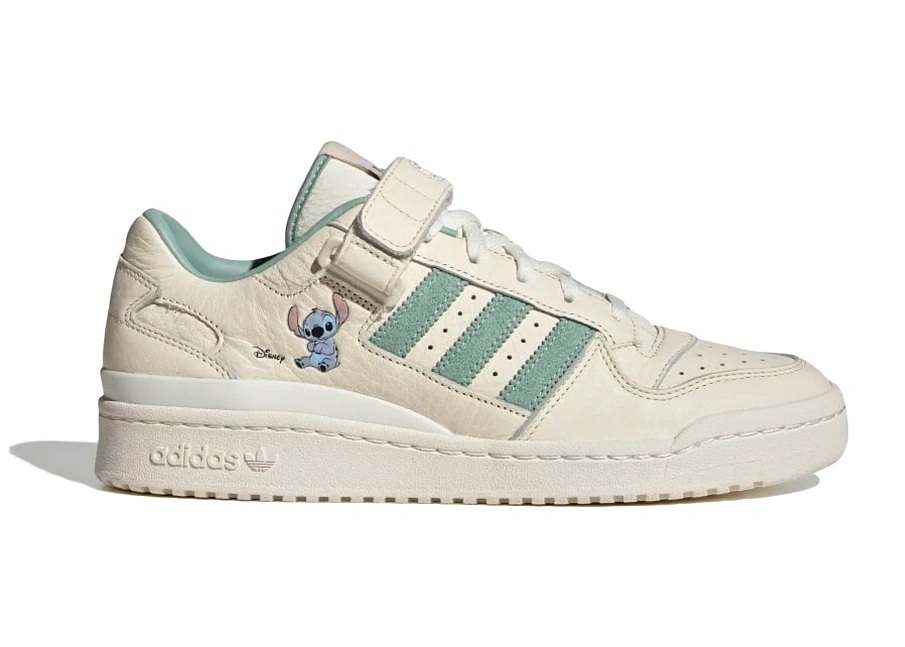 Фото № 1 с приближением к товару «‎adidas Forum Low Disney Stitch Wonder White»