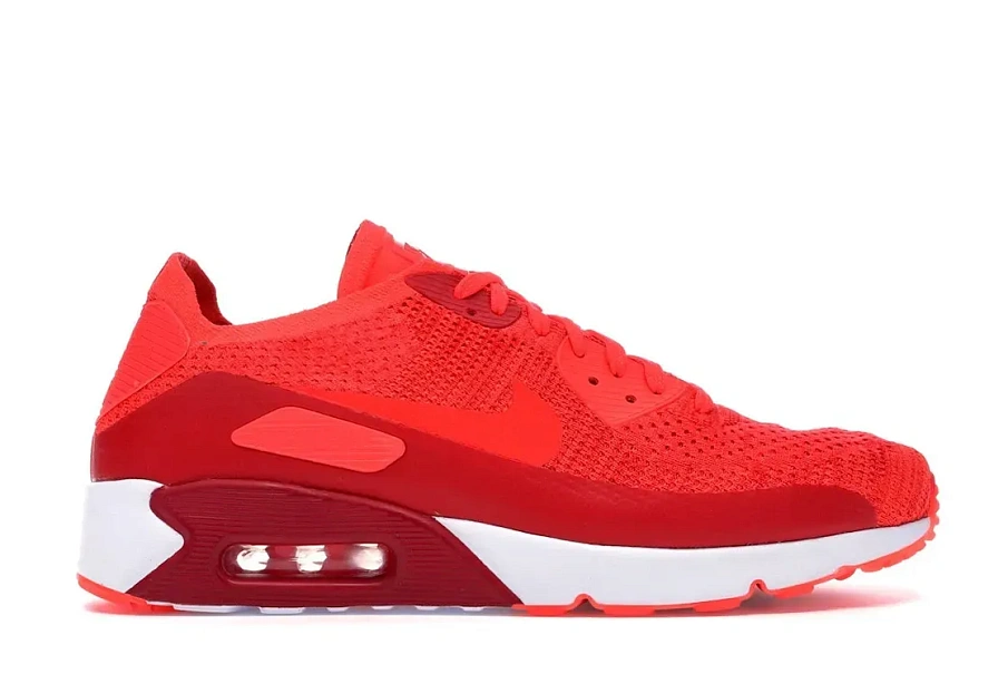 Фото № 1 с приближением к товару «‎Nike Air Max 90 Ultra 2.0 Flyknit Bright Crimson»