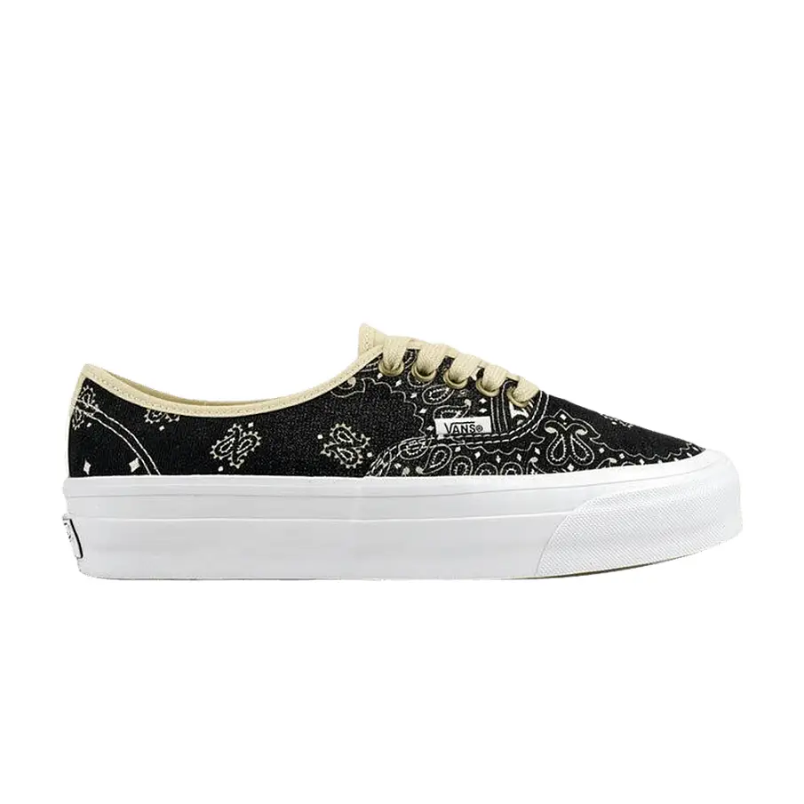 Фото № 1 с приближением к товару «‎Vans LX Authentic 44 Faded Paisley Black (VN000D5KESB)»