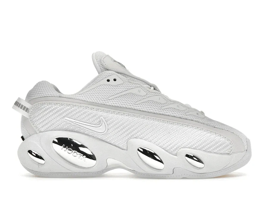 Фото № 1 с приближением к товару «‎Nike NOCTA Glide Drake White Chrome»