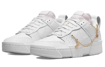 Nike Dunk Low Disrupt Retro Casual Sneakers Women's White - 3