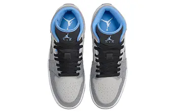 Nike Air Jordan 1 Mid Basketball Shoes Crater - 6